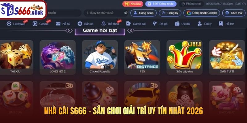 Nhà Cái S666 – Sân chơi giải trí uy tín nhất 2026