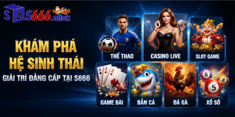 Những trò chơi hấp dẫn có trên trang chủ S666